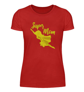 Super Mom T-Shirt - Rot