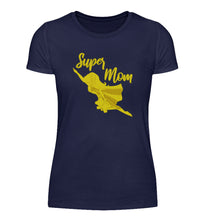 Lade das Bild in den Galerie-Viewer, Super Mom T-Shirt - Navy