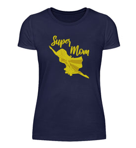 Super Mom T-Shirt - Navy
