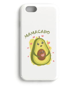 Mamacado Handyhülle für IPhone schwangerschaft geschenk idee weiß