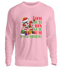 Lade das Bild in den Galerie-Viewer, Dubstep Weihnachtsmann Sweatshirt pink JEHS Kids
