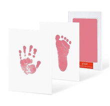 Lade das Bild in den Galerie-Viewer, Großes Baby Hand oder Fußabdruck-Set Pink