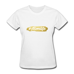 #Momlife Shirt - Weiß