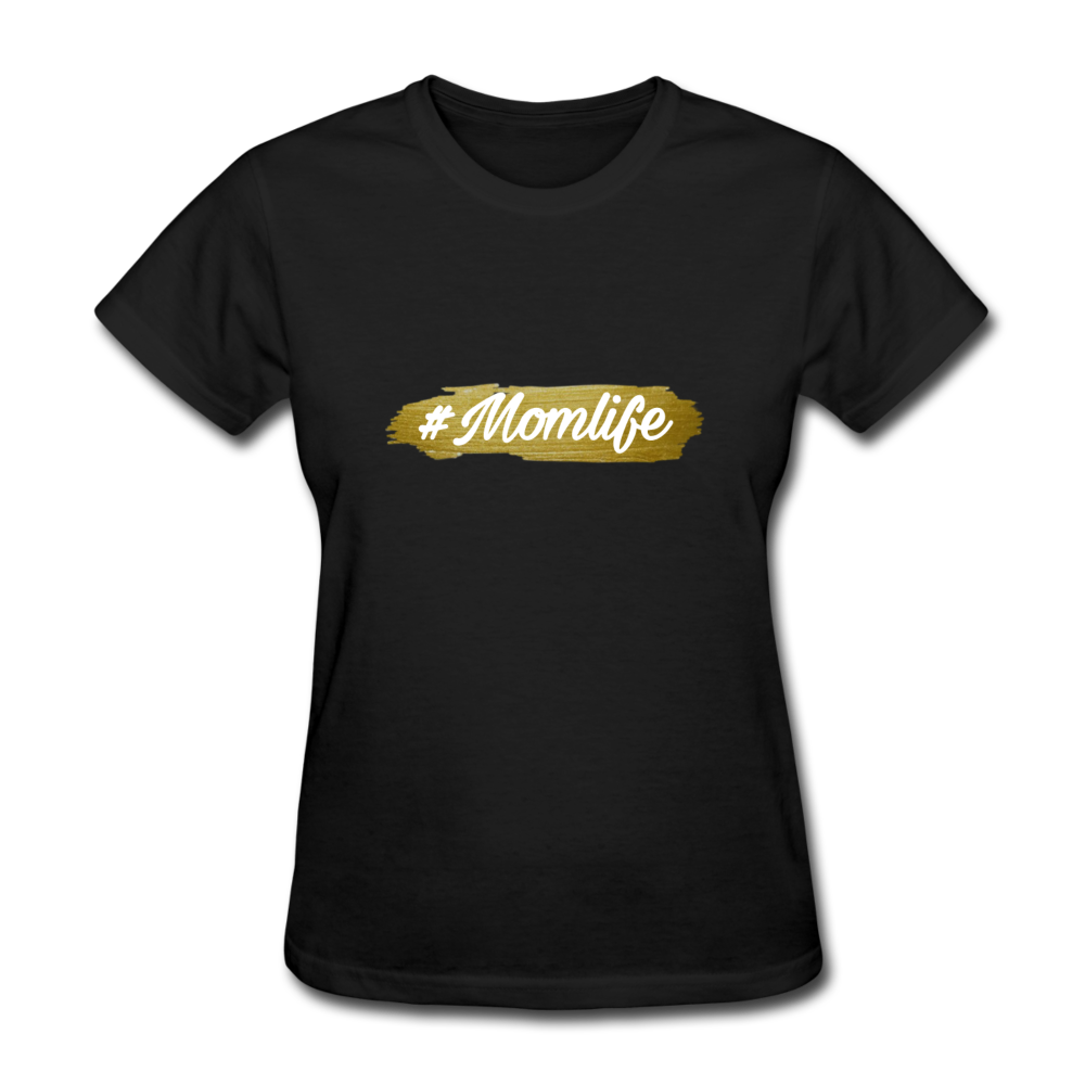 #Momlife Shirt - Schwarz