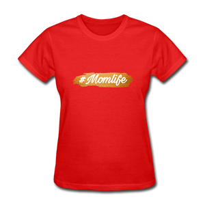 #Momlife Shirt - Rot