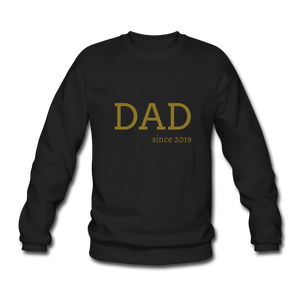 Dad since 2019 Sweatshirt - Schwarz