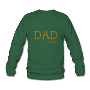 Dad since 2019 Sweatshirt - Grün