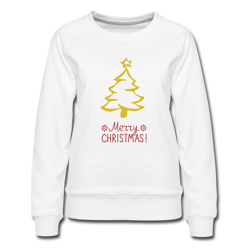 Christmas Tree Sweatshirt - Weiß