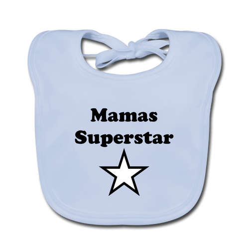 Mamas Superstar Lätzchen - sky Blue