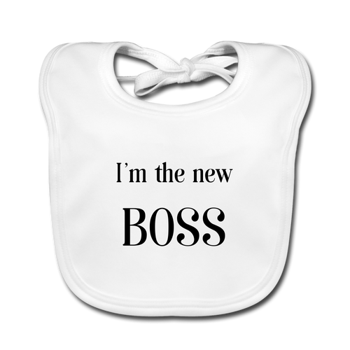 New Boss Lätzchen - Weiß