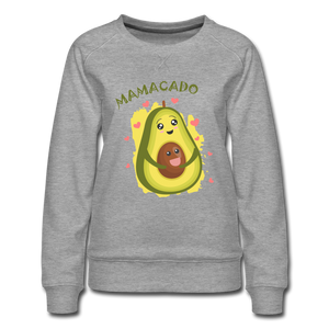Mamacado Premium Pullover - Grau meliert