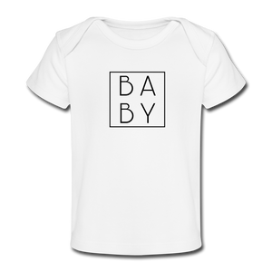 BA BY Familien Baby T-Shirt - Weiß
