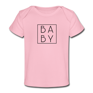 BA BY Familien Baby T-Shirt - Hellrosa