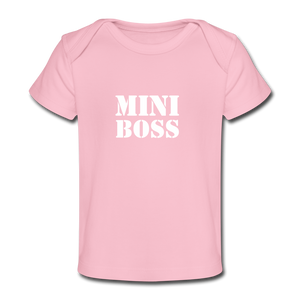 Mini Boss Baby Shirt - Hellrosa