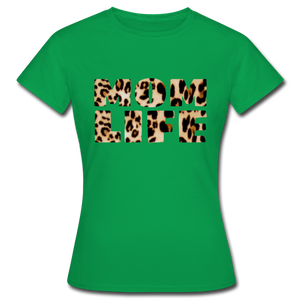 Mom life leo Frauen T-Shirt - Kelly Green