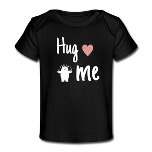 Hug me Baby -Shirt - Schwarz