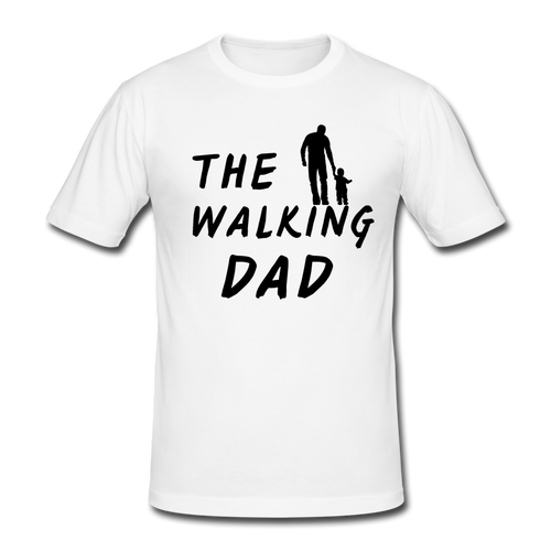 Walking Dad Shirt - Weiß