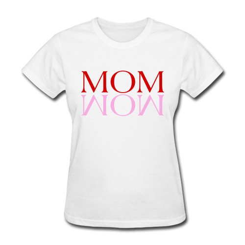 MOM - WOW T-Shirt - Weiß