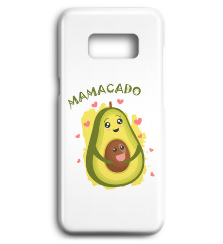 Mamacado Handyhülle für Samsung schwangerschaft geschenk idee weiß
